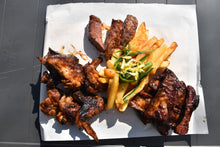 Load image into Gallery viewer, Wings, Ribs, Wors &amp; Chips Platter
